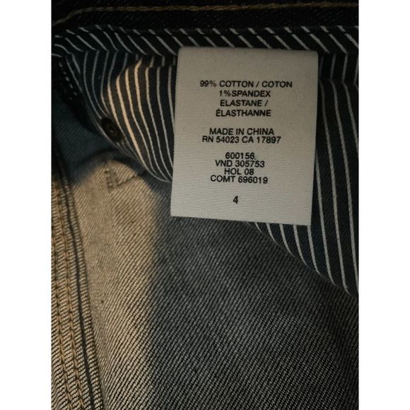 GAP Limited Edition Low Rise Wide Leg  NWT Jeans Dark Wash Size 4 - Picture 3 of 11